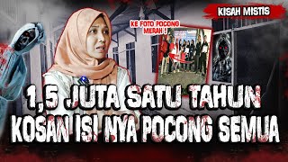 Download lagu KOSTAN SATU TAHUN CUMA 1.5 JUTA?? GILAAA TERNYATA SARANG POCONG mp3