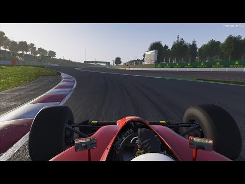 F1 2019 - 1990 Ferrari F1-90 Gameplay at Circuit de Catalunya [4K 60FPS]