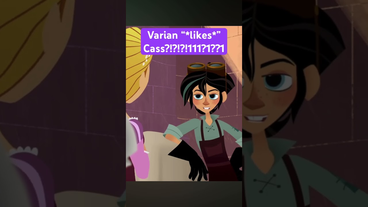 Varian “*Likes*” Cass??? #rta #rapunzelstangledadventure #tangled #shorts