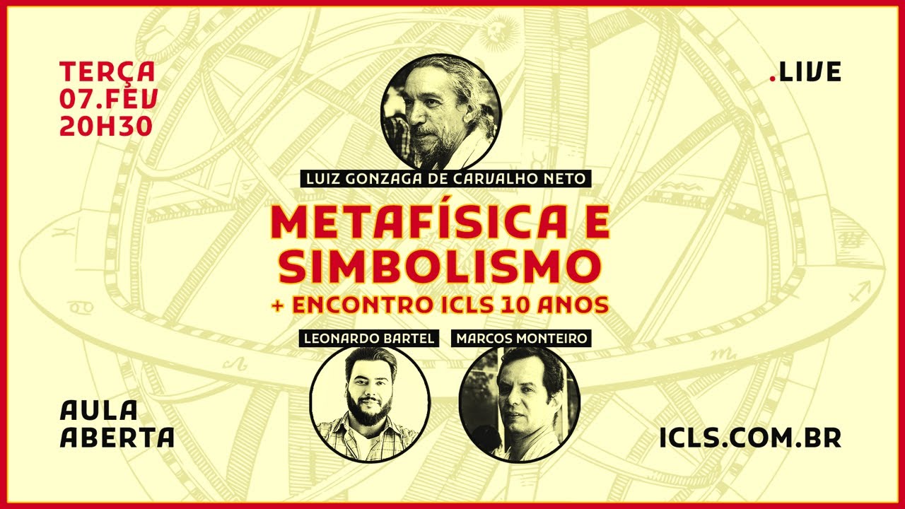 Live - Metafísica no Simbolismo do Zodíaco, Encontro de 10 anos do ICLS