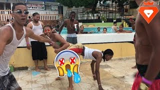 DESORDEN EN LA PISCINA 😱!! La Lebron, Felpa Divo, Ross, La Rabia 24 😂 (Que Cura) MrKing Vlog #3