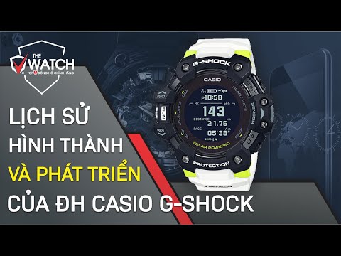 Lịch Sử Hình Thành Và Phát Triển Của Đồng Hồ Casio G-Shock