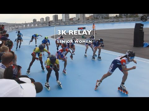 3K Relay Finals Senior Women - Powerslide @ World Roller Games 2019
