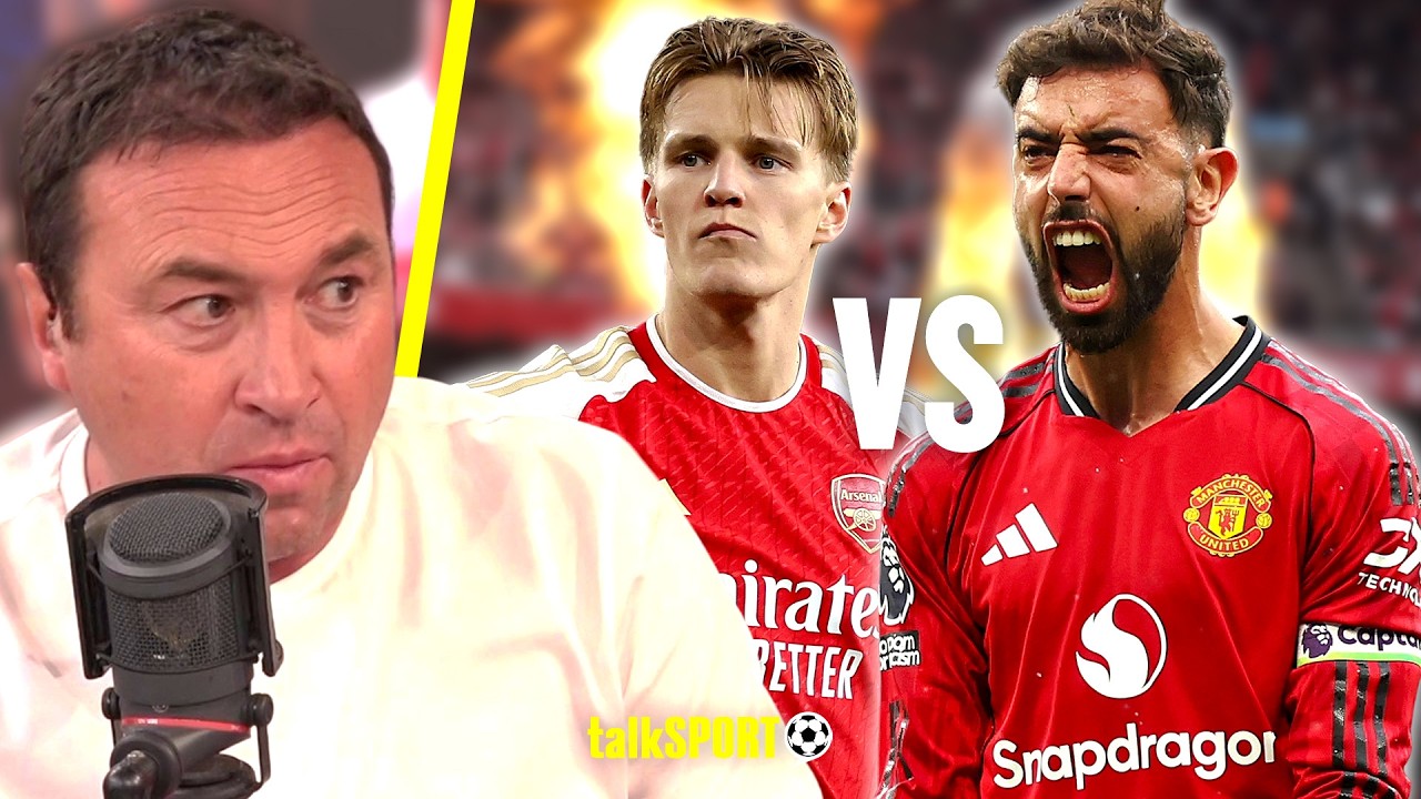 "BEST I'VE SEEN HIM!" Jason Cundy Claims Arsenal's Martin Odegaard is BETTER than Bruno Fernandes!