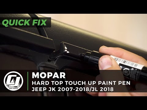 Jeep Wrangler JL/JK Quick Fix: Mopar Hard Top Touch Up Paint Pen