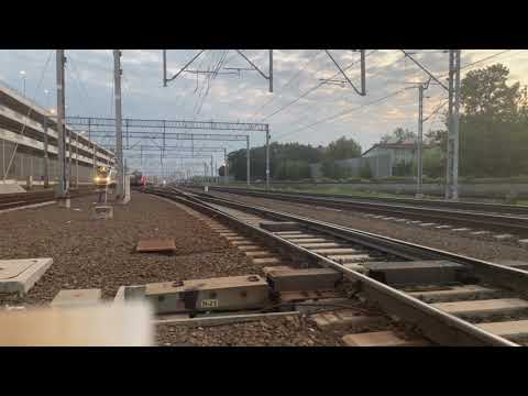 EP05-23 na IC "Daszyński" przelot przez Pruszków