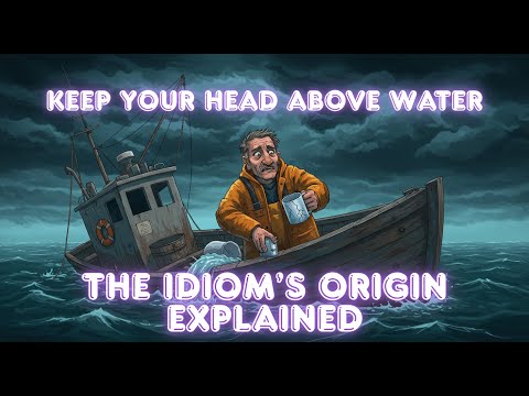 Keep Your Head Above Water | Meaning, Origin & Real-Life Examples | The Idiom’s Origin Explained