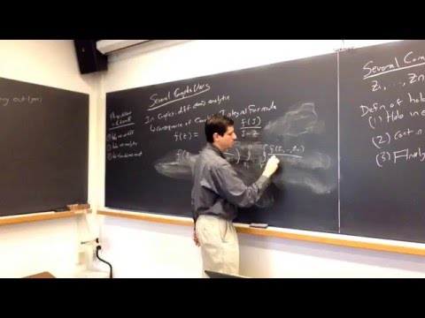 Math372 Fall2015 32 SeveralComplexVar