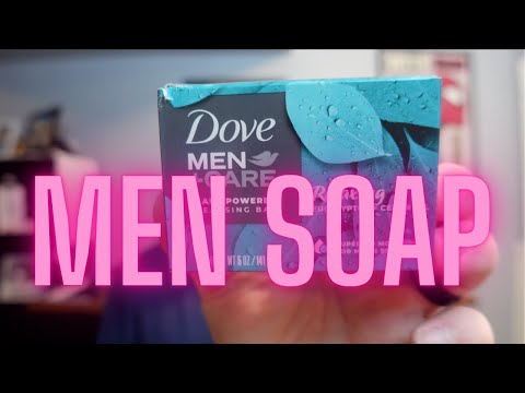 What's good soap for Men - Dove Men+Care Eucalyptus + Cedar Oil Bar Soap Full Body! Link Below