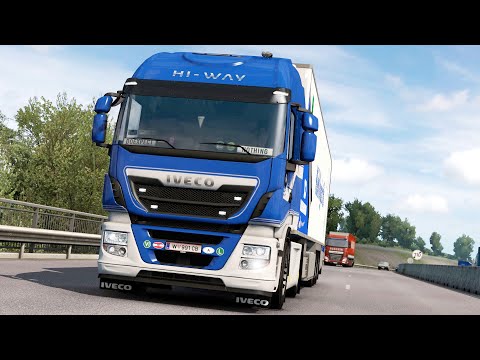 ETS2 1.38 Iveco Hi-Way  Klagenfurt - Limoges
