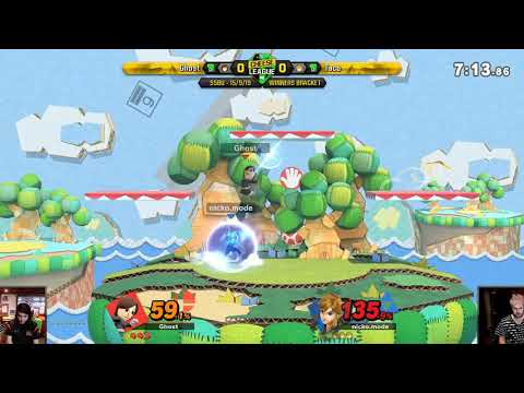 The Cheese League R9 SSBU: Ghost vs Taco (Mii Brawer vs Link)