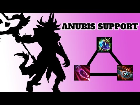 SMITE Anubis Support - SUNDER + ANUBIS PASSIVE = DAMAGE DEALING DEMON