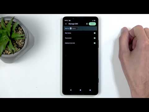 SONY Xperia 1 VII – Import Contacts from SIM Card