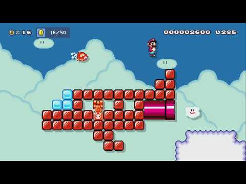 Southwest Super Sky Challenge by NintendoUS - Super Mario Maker 2 - No Commentary 1bx