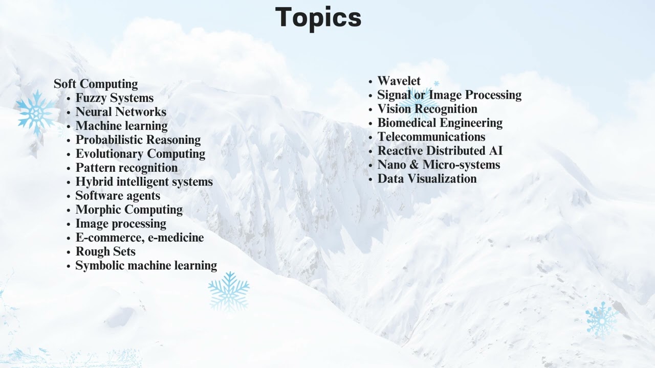 International Journal on Soft Computing, Artificial Intelligence and Applications (IJSCAI)