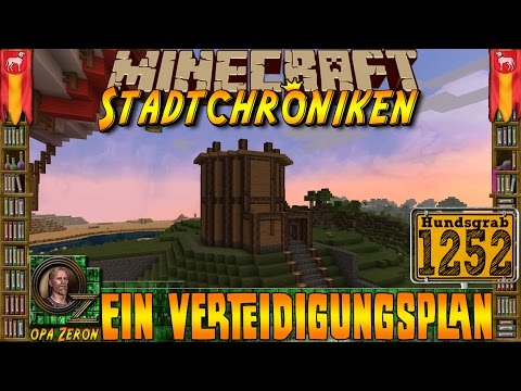 Minecraft #1252 -Stadtchroniken- Ein Verteidigungsplan [HD+Deutsch]