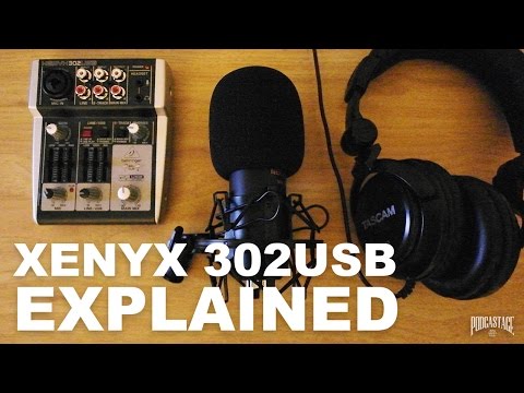 Обзор микшерного пульта Behringer 302USB
