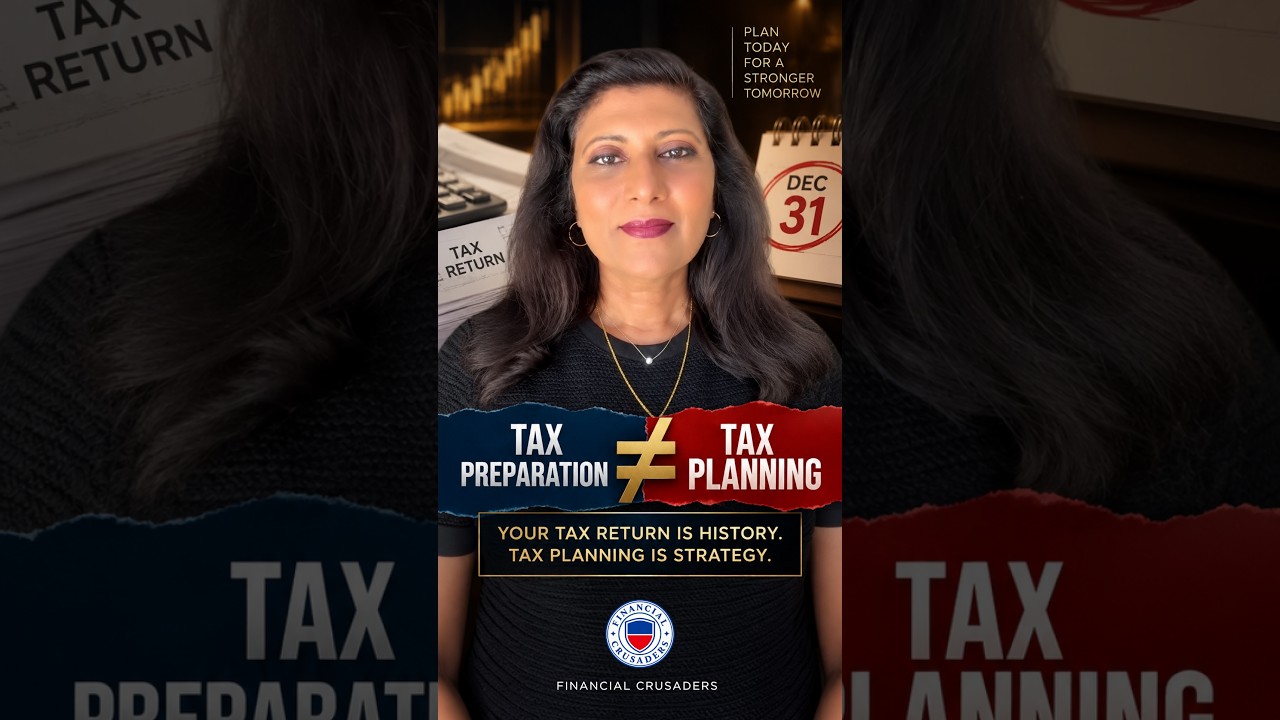 Tax Preparation Is Not Tax Planning
