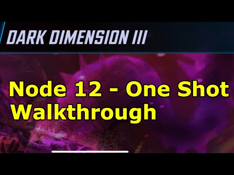 Dark Dimension 3 - Node 12 One Shot Strategy & Walkthrough | DD3 Node 12 | Marvel Strike Force - FTP