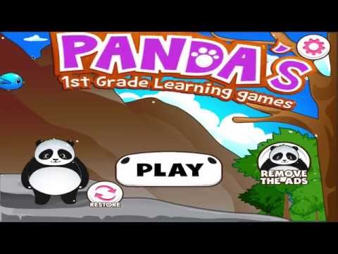 Panda 1st-Grade Learning Games Video