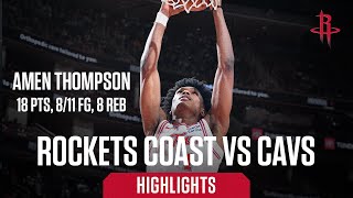 Highlights: Rockets Defeat Cavs 3/16/24 | Houston Rockets