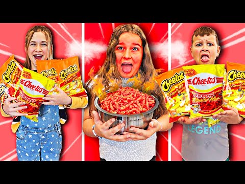 LAST TO STOP EATING HOT CHEETOS 🔥!! | JKREW