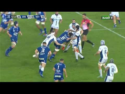 levi Douglas highlights grenoble - Nevers 34-10