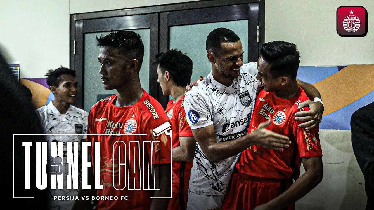 Jelang Persija VS Borneo FC di Lorong Stadion Patriot | Tunnel Cam