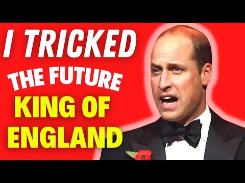 PRINCE WILLIAM becomes Magicians Assistant! SECRET EVENT
