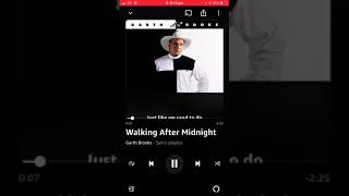 Walking After Midnight-Garth Brooks(lyrics)