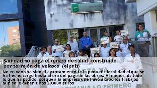 Sanidad no paga el centro de salud  construido por torrejon de velasco  (elpais)