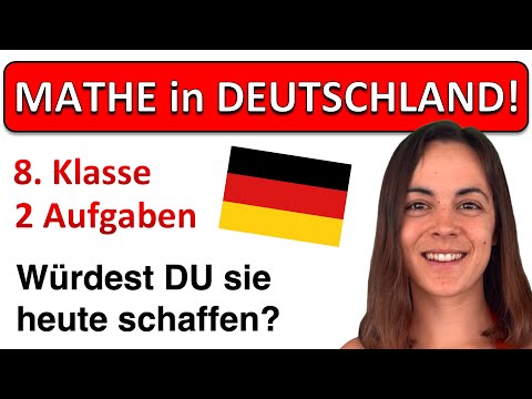 🚀🚀🚀 So schwer sind die Vergleichsarbeiten in Deutschland! | 8. Klasse | 2 Vera 8 Mathe Aufgaben 2025