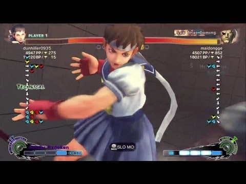 Danhiru (Sakura/Gen) vs. Maidongge (Sagat), Ritalin (Rose) - SSFIV AE 2012 Matches