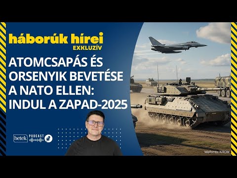 Atomcsapás, Oresnyik: a NATO elleni támadást teszteli Putyin a Zapad-2025 gyakorlattal