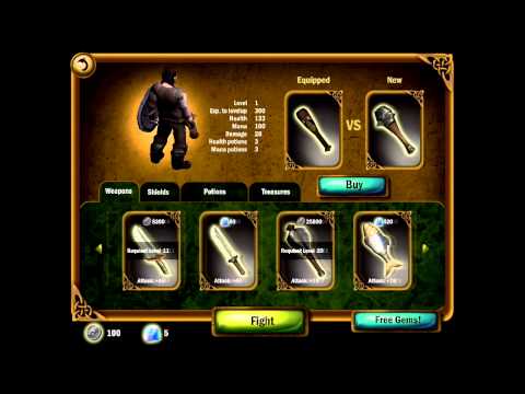 Angry Warrior RPG Slasher Video