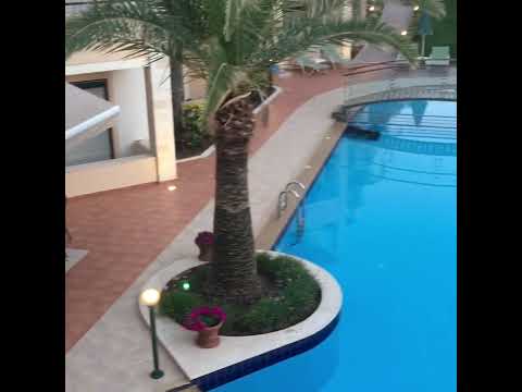 Wir sind alleine im Hotel  (Nach Corona Grenzöffnung) Creta Palm Resort 01.07.2020. Griechenland