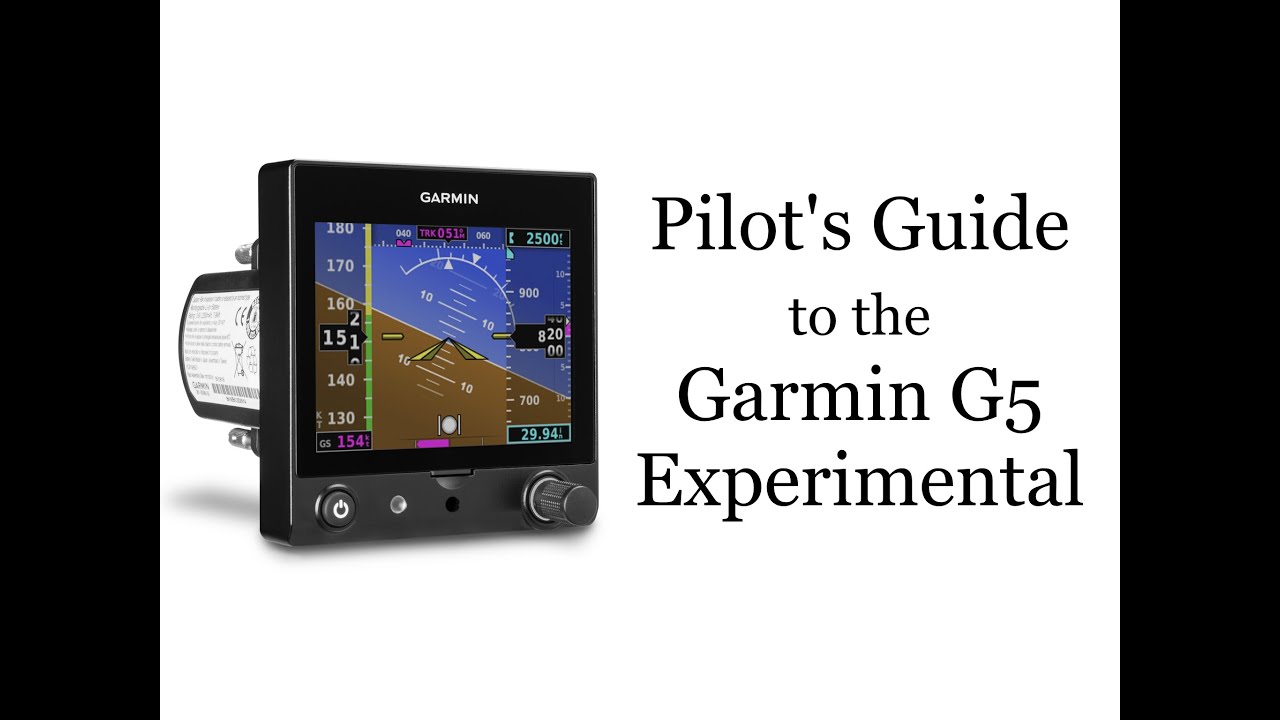 Instrumento de Voo Eletrônico Garmin G5 para Experimental