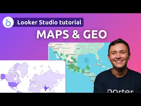 Maps & geo charts on Google Looker Studio (2025)