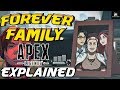 FOREVER FAMILY-CINEMATIC Trailer Full Story explained - Apex legends SEASON 3  crypto LORE