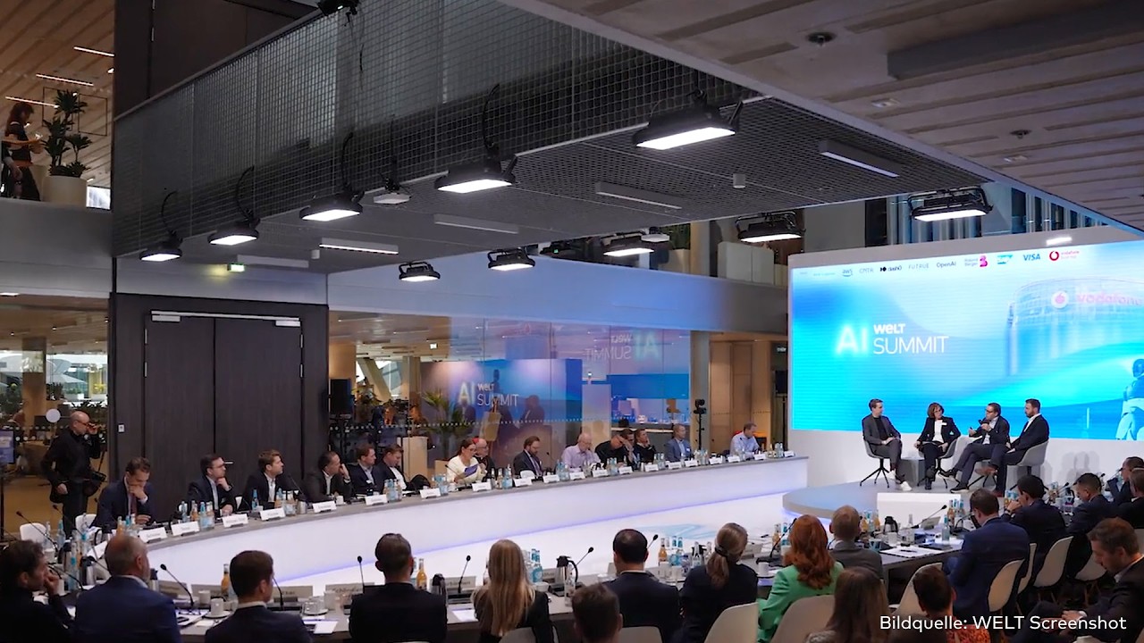 WELT AI SUMMIT 2026: Digitalminister Wildberger „KI kann für Deutschland ein Befreiungsschlag sein“