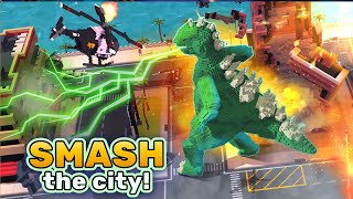 GodZilla Monster Evolution: City smash! Gameplay