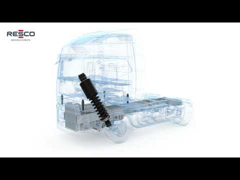 RESCO Shocks & Struts Amortisör 3d Tanıtım Animasyonu