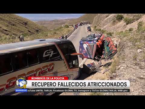 BUS “SAN LORENZO” VUELCA Y DEJA 3 FALLECIDOS