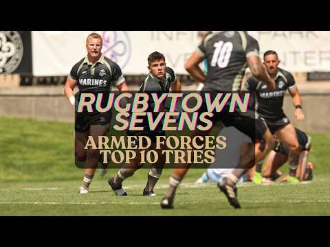 RugbyTown 7s 2025 | Armed Forces Top 10 Tries Pool Play | Number 6