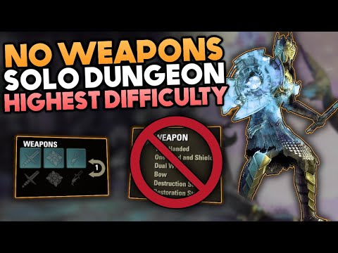 Unarmed Solo Run - Clearing Veteran HM Scalecaller Peak with No Weapons