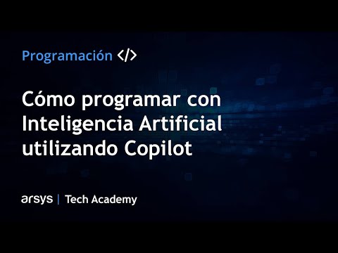 Webinar: Cómo programar con Inteligencia Artificial utilizando Copilot