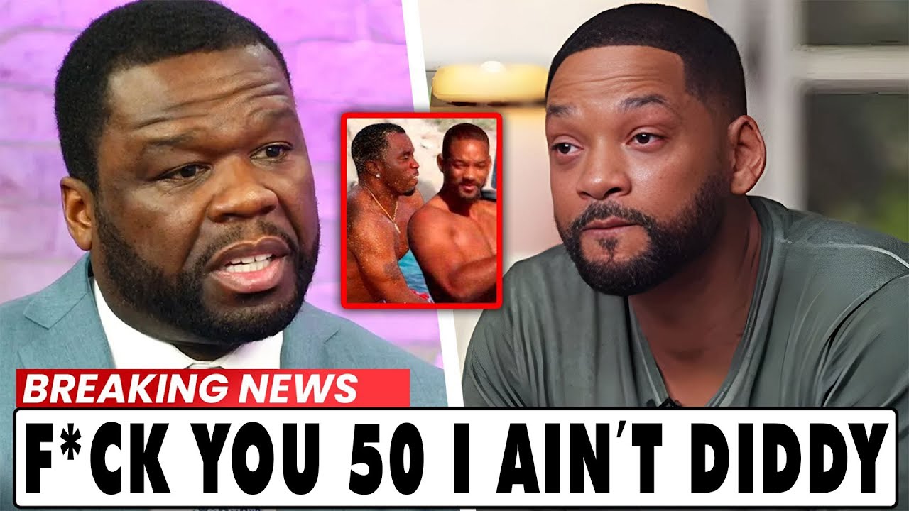 Will Smith Cries After 50 Cent’s Savage Joke About His Diddy Defense!