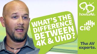What's the difference between 4K and UHD?