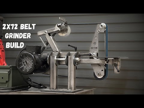 Building a 2x72 Belt Grinder From A Kit