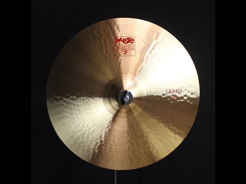 Paiste 16" 2002 Crash - 1110g (video demo) image 2